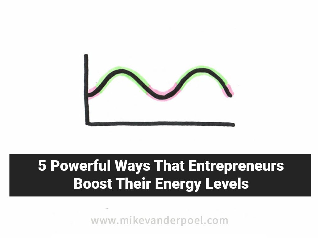5 Powerful Ways That Entrepreneurs Boost Their Energy Levels
